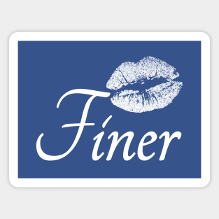 Cute Finer Zeta Sorority Lips Merchandise Magnet